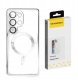 Etui Wozinsky Electroplated Magsafe na Samsung Galaxy S24 FE - srebrne 1