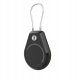 Etui na Apple AirTag wodoodporne, ze stalową linką - czarne 1