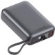 Swissten Power Bank 20000 mAh 45W with Built-In USB-C Cable 5