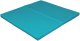 Materac dwuczęściowy z rzepami UNDERFIT 130 x 120 x 6 cm twardy turkusowy 2
