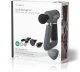 Nedis HCMSG300, Combo massage, Back, Neck, Grey, Ergonomic, 3200 RPM, Battery 5