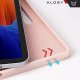 Etui z klawiaturą z miejscem na rysik do Samsung Galaxy Tab S9 FE 10.9" Alogy Keyboard Case Różowe + Szkło 12