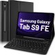 Etui z klawiaturą z miejscem na rysik do Samsung Galaxy Tab S9 FE 10.9" Alogy Keyboard Case Czarne 1