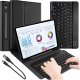 Etui z klawiaturą z miejscem na rysik do Samsung Galaxy Tab S9 FE 10.9" Alogy Keyboard Case Czarne 12