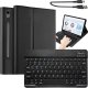 Etui z klawiaturą z miejscem na rysik do Samsung Galaxy Tab S9 FE 10.9" Alogy Keyboard Case Czarne 13