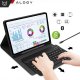 Etui z klawiaturą z miejscem na rysik do Samsung Galaxy Tab S9 FE 10.9" Alogy Keyboard Case Czarne 1