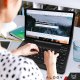 Etui z klawiaturą z miejscem na rysik do Samsung Galaxy Tab S9 FE 10.9" Alogy Keyboard Case Czarne 6