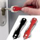 Brelok, organizer do kluczy Smart czarny, breloczek na 6 kluczy, aluminium 4