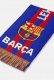 Szalik Piłkarski FC Barcelona Robert Lewandowski Tkany z Frędzlami 140x20 4