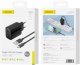 Ładowarka Foneng FONENG ładowarka sieciowa EU64 18W 1xUSB QC3.0 + kabel USB-C Czarny standard 1