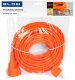 98-756# Przedłużacz sieciowy pr-160 1-gniazdo z uziemieniem 20m pomarańczowy (3x1,5mm) 2