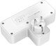 Listwa zasilająca Beline                 z podświetleniem LED 2xUSB-A/USB-C/2xAC biały 3