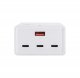 Ładowarka Akyga Ładowarka USB AK-CH-25 USB-A + 3x USB-C PD 5-28V / max. 5A 140W Quick Charge 3.0 GaN 4