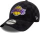 Czapka z daszkiem NEW ERA LA Lakers Tonal Check 9FORTY czarna 1