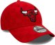 Czapka z daszkiem NEW ERA Chicago Bulls Tonal Check 9FORTY czerwona 3