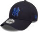 Czapka NEW ERA z daszkiem NYY Side Patch 9FORTY granatowa 1