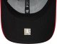 Czapka NEW ERA z daszkiem Chicago Bulls Microfibre 9FORTY Czarna 4