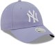 Czapka damska NEW ERA z daszkiem NYY League 9FORTY fioletowa 2