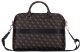 Bag Guess New 4G Zipper Pocket Triangle Logo 15" black 1