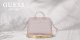 Bag Guess 4G Zipper Pocket Triangle Logo 15" pink 4