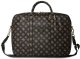 Bag Guess 4G Peony Front Pocket Zipper Triangle Logo 16" black 1