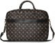 Bag Guess 4G Peony Front Pocket Zipper Triangle Logo 16" black 2