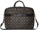 Bag Guess 4G Peony Front Pocket Zipper Triangle Logo 16" black 7