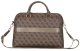 Bag Guess 4G Zipper Pocket Triangle Logo 15" brown 6