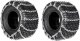 Łańcuchy Śniegowe Na Koła 18" Do Traktorka 18X7.5X8 Kosiarka Łańcuch Śniegowy Cedrus Acc0087 Komplet 2Szt. - 1
