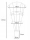 Planta Podpora wachlarzowa do roślin pnących 150 cm Ozdobna i funkcjonalna 2