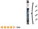 BOSCH frameless car wiper, 475 mm, 4 mounting adapters 1