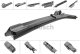 BOSCH frameless car wiper, 550 mm, 4 mounting adapters 2