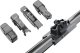 BOSCH frameless car wiper, 450 mm, 4 mounting adapters 1