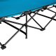 Łóżko turystyczne NILS CAMP NC2701 składane polowe niebieskie Oxford 600D 8