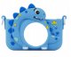 Aparat Cyfrow 48mp Kamera 1080p Dla Dziecka 5x Gry Mp3  Xrec X2 / Dinozaur Niebieski 7