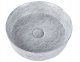 Umywalka Beliani Umywalka nablatowa ceramiczna efekt granitu ⌀ 37 cm szara GUDAR 4