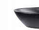 Umywalka Beliani Umywalka nablatowa ceramiczna 60 x 39 cm czarna TIRIG 6