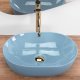Umywalka nablatowa Rea LISA L.BLUE SHINY 1