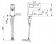 Washbasin faucet ORAS SAGA STYLE, size S, chrome color 4