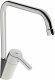 ORAS SAGA STYLE sink faucet, tall, with a long 22 cm spout, chrome color. 1