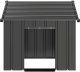 vidaXL Buda dla psa z dachem, 85x107x81 cm, stal galwanizowana 2