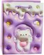 Torba Prezentowa Papierowa Miś Pastelowe Kolory 23 x 18 x 10,5 cm 5