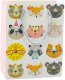 Torba Prezentowa Papierowa Kotki Brokatowa 23 x 18 x 10,5 cm 2