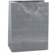 Torba Prezentowa Elegancka Tłoczone Kwadraty 23 x 18 x 10,5 cm 5