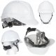 Kask ochronny budowlany BHP regulowany – biały (50) 1