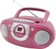 BOOMBOX SOUNDMASTER SCD5100PI FM, CD/CD-R/RW, KASETA, SIECIOWO-BATERYJNY, AUX-IN 1
