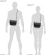 Pacsafe GO Saddle Crossbody stone 12