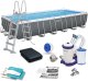 Basen stelażowy ogrodowy 732 x 366 x 132 cm 12w1 Bestway 56474N 1