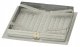KRATKA METALOWA SKOÅNA W RAMCE Z SIATKÄ 14*14CM BRÄZ 3