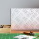 vidaXL Nakładki na schody Srebrny Aluminium 20 x 20 cm 2
